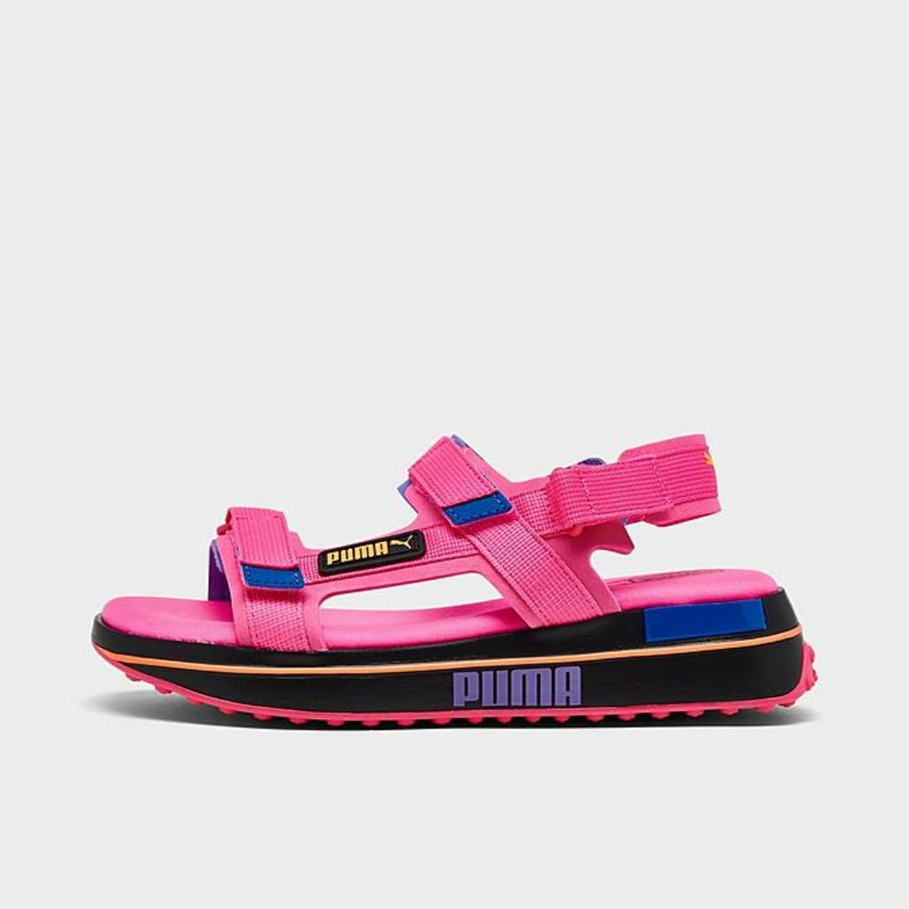 Women's Pink Puma Platform sandal size 8.5 brand new with box - Picture 2 of 5